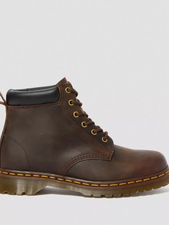 Dr. Martens 939 Ben Boots Unisex Lace Up Leather Dark Brown Men\'s 7 Women\'s 8 main image 4